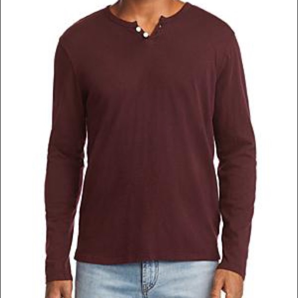 Joe Jeans Wintz Long Sleeve Henley New